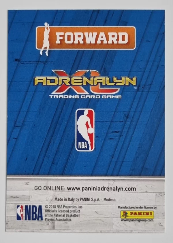 2018-19 Adrenalyn XL #C14 Jimmy Butler/17-'18 All-NBA 3rd Team – Image 2