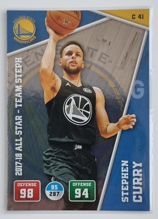 2018-19 Adrenalyn XL #C41 Stephen Curry/17-'18 All-Star
