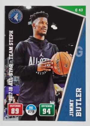 2018-19 Adrenalyn XL #C43 Jimmy Butler/17-'18 All-Star
