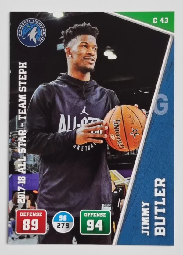 2018-19 Adrenalyn XL #C43 Jimmy Butler/17-'18 All-Star