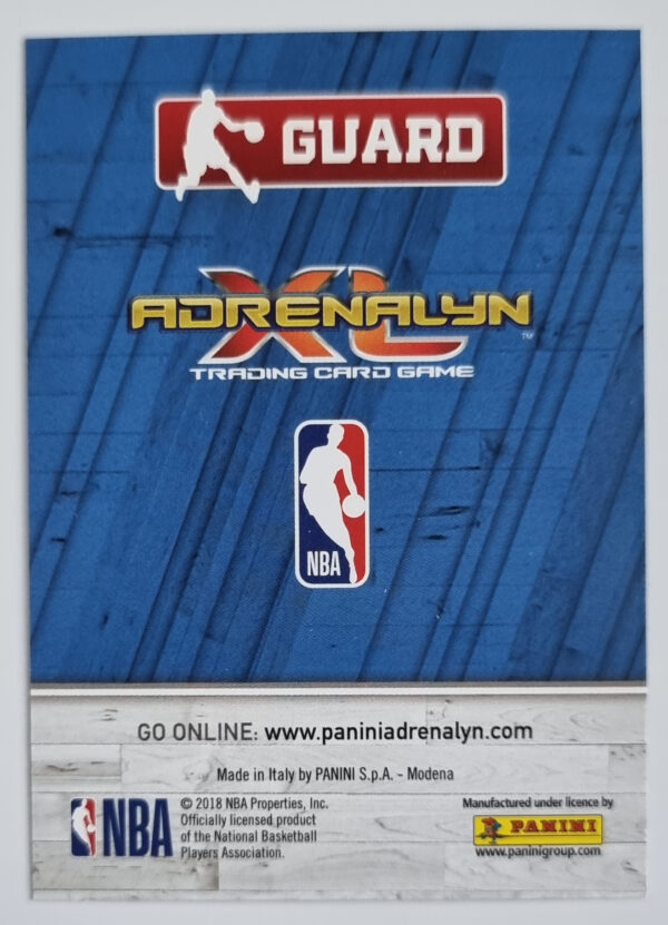 2018-19 Adrenalyn XL #C63 Darren Collison/Stat Leader 3pt – Image 2