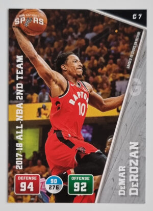 2018-19 Adrenalyn XL #C7 DeMar DeRozan/17-'18 All-NBA 2nd Team