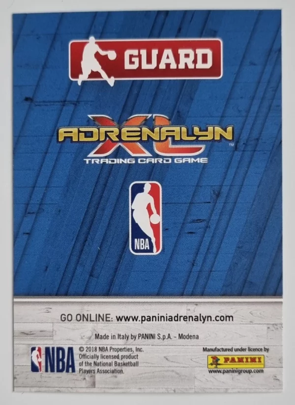 2018-19 Adrenalyn XL #C77 Mikal Bridges/'18-19 Rookies – Image 2