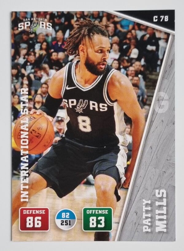 2018-19 Adrenalyn XL #C78 Patty Mills/INTL