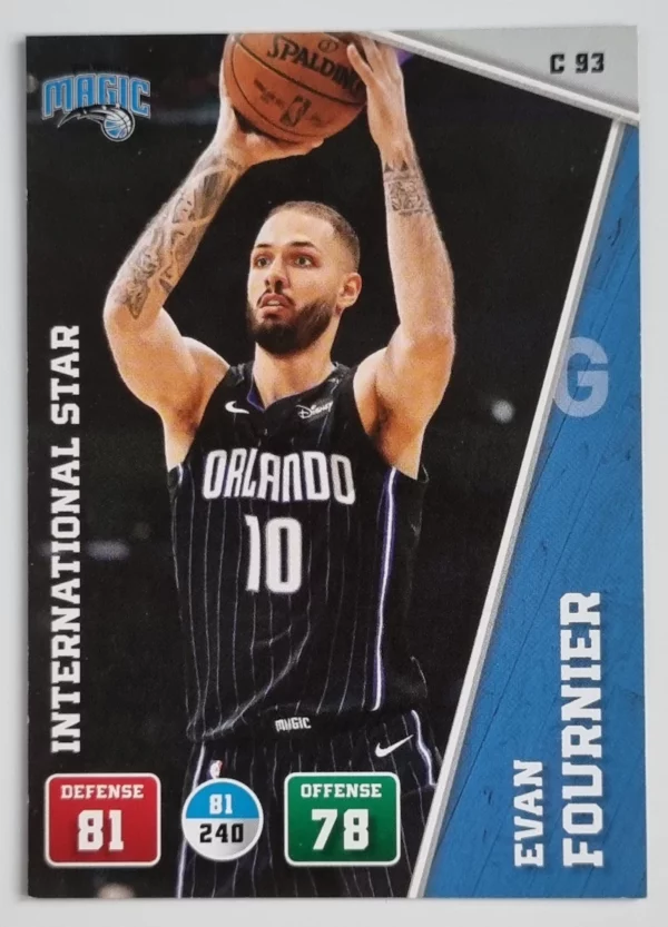 2018-19 Adrenalyn XL #C93 Evan Fournier/INTL