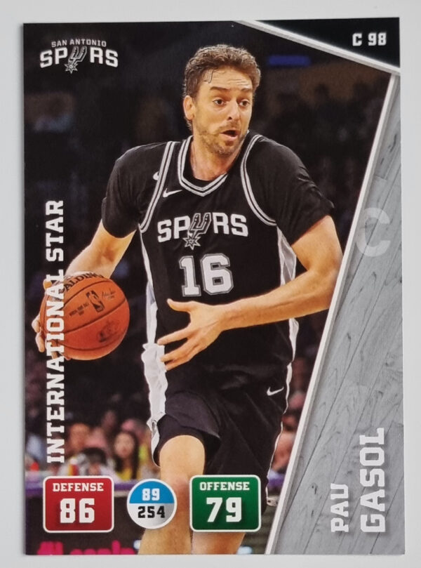 2018-19 Adrenalyn XL #C98 Pau Gasol/INTL