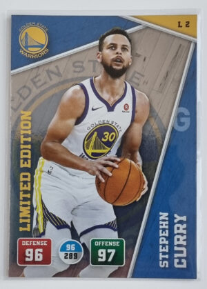 2018-19 Adrenalyn XL Limited Edition #L2 Stephen Curry (Typo error)