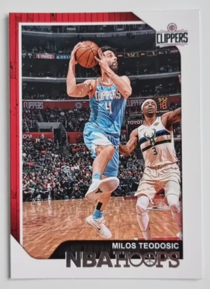 2018-19 Hoops #145 Milos Teodosic