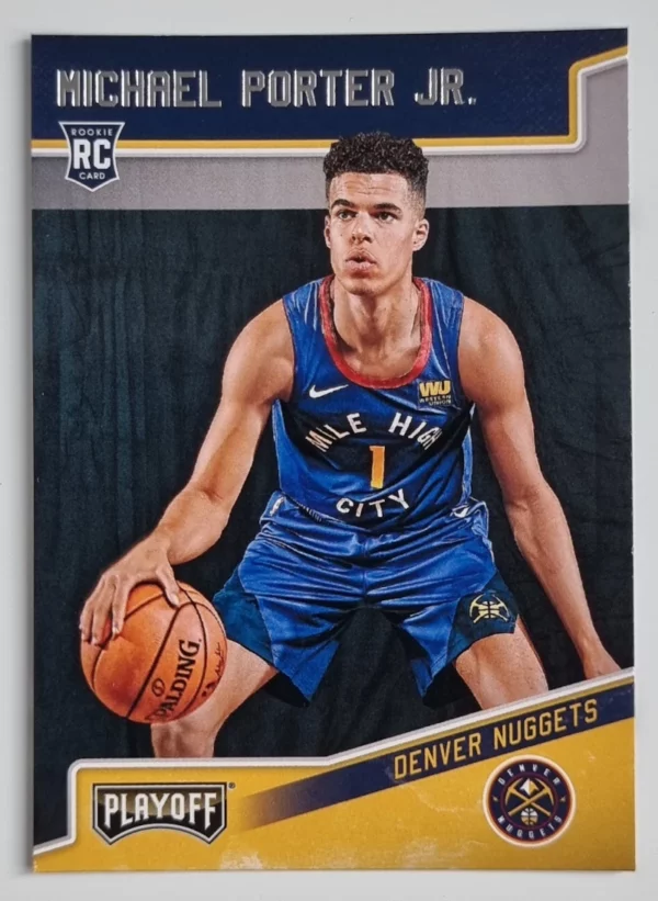 2018-19 Panini Chronicles #171 Michael Porter Jr./Playoff