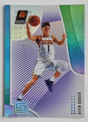 2018-19 Panini Status Purple #29 Devin Booker