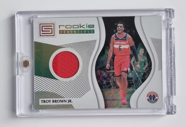 2018-19 Panini Status Rookie Essentials Relics #20 Troy Brown Jr.