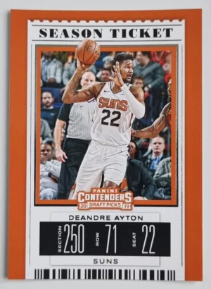 2019-20 Panini Contenders Draft Picks #13 Deandre Ayton