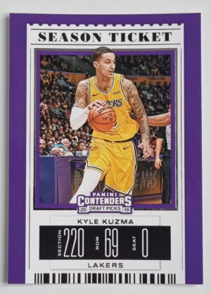 2019-20 Panini Contenders Draft Picks #33 Kyle Kuzma