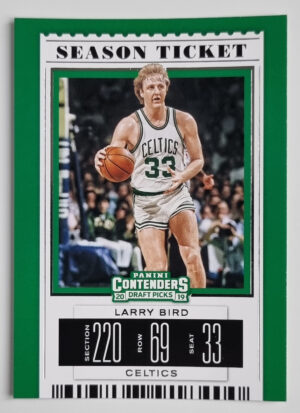 2019-20 Panini Contenders Draft Picks Season Ticket #37 Larry Bird