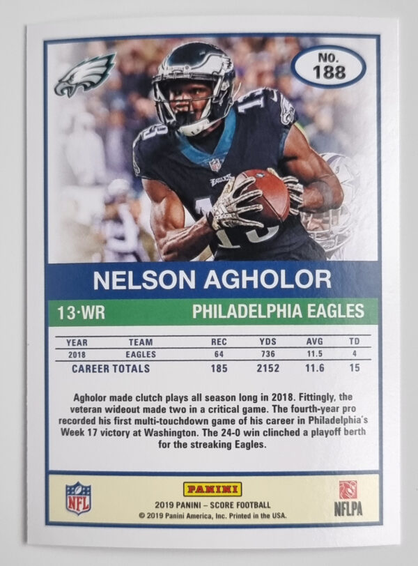 2019 Score #188 Nelson Agholor – Image 2