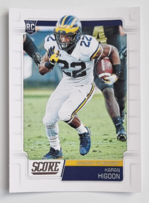 2019 Score #341 Karan Higdon RC