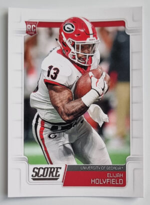 2019 Score #357 Elijah Holyfield RC