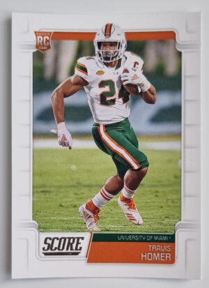 2019 Score #418 Travis Homer RC