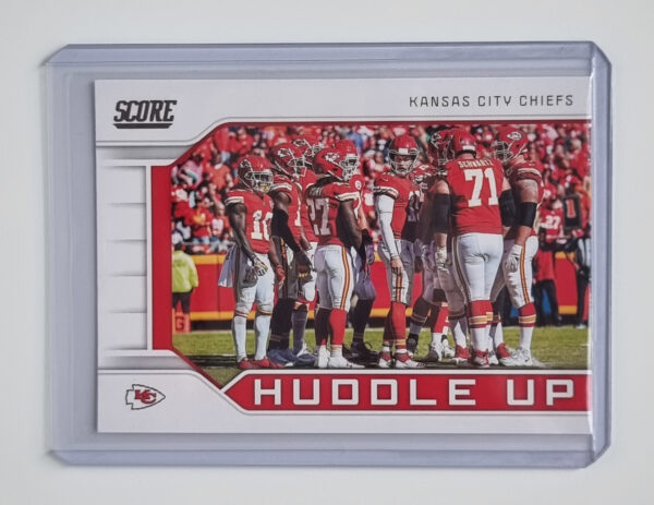 2019 Score Huddle Up #7 Kansas City Chiefs