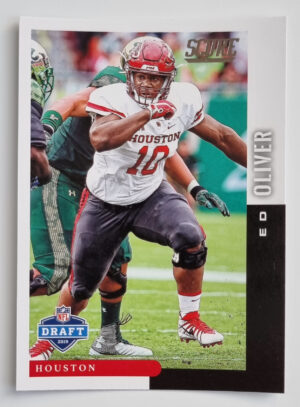2019 Score NFL Draft #DFT17 Ed Oliver
