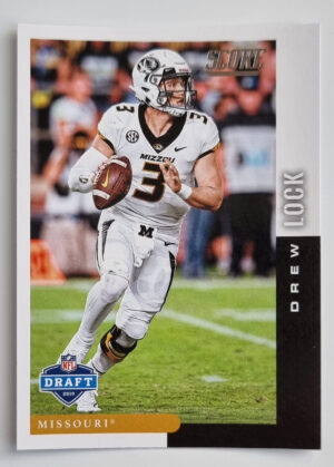 2019 Score NFL Draft #DFT19 Drew Lock