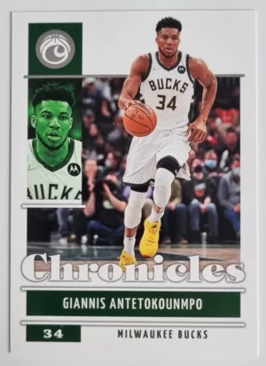 2021-22 Panini Chronicles #1 Giannis Antetokounmpo