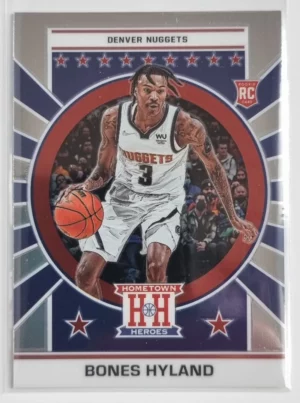 2021-22 Panini Chronicles #660 Bones Hyland/Hometown Heroes Optic
