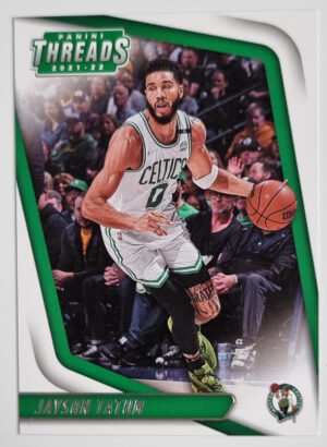 2021-22 Panini Chronicles #96 Jayson Tatum/Threads