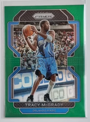 2021-22 Panini Prizm Prizms Green #253 Tracy McGrady