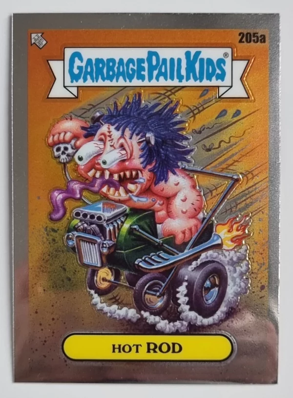 2022 Topps Chrome Garbage Pail Kids Series 5 #205a Hot Rod