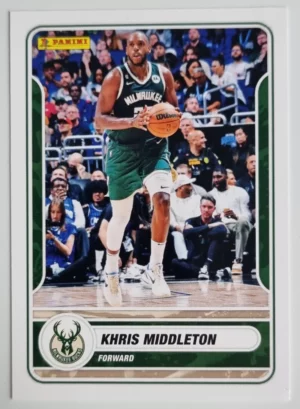 2023-24 Panini Stickers Cards #3 Khris Middleton