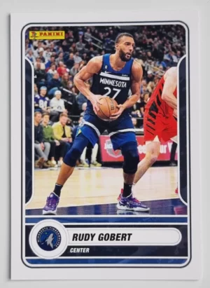 2023-24 Panini Stickers Cards #32 Rudy Gobert