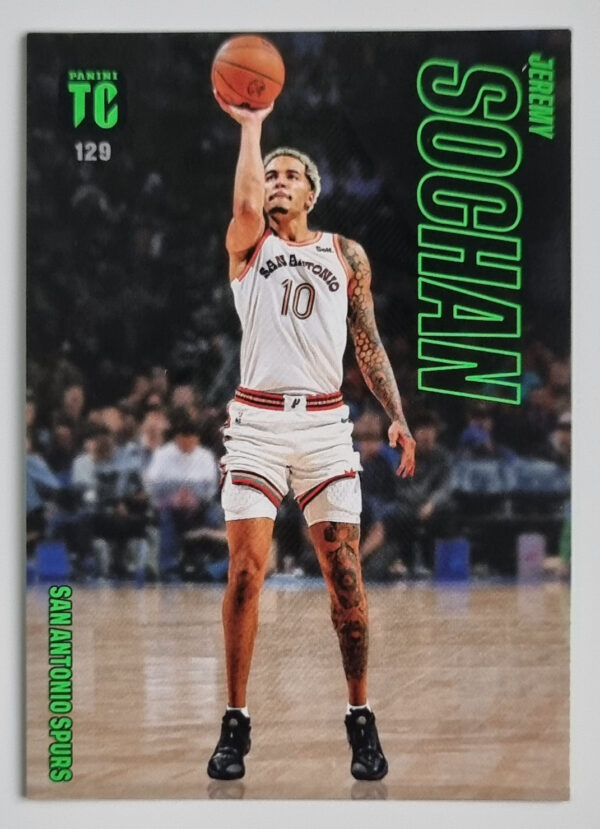 2023-24 Panini Top Class #129 Jeremy Sochan