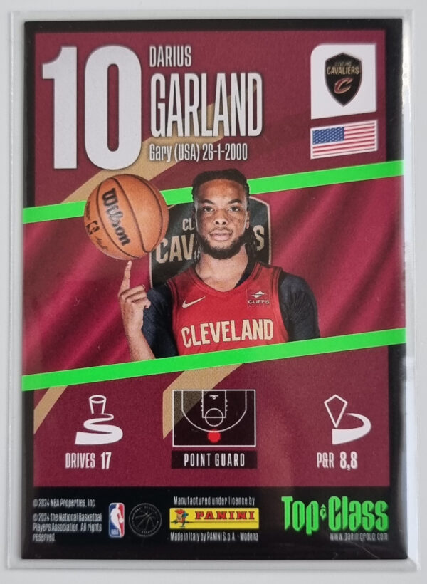 2023-24 Panini Top Class #142 Darius Garland/Super Sonic – Image 2