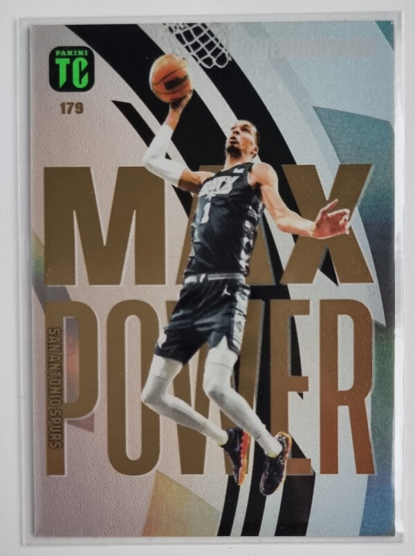 2023-24 Panini Top Class #179 Victor Wembanyama/Max Power