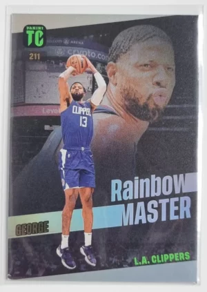 2023-24 Panini Top Class #211 Paul George/Rainbow Master