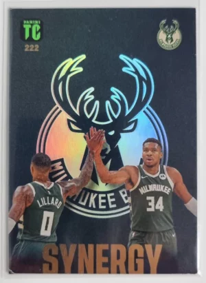 2023-24 Panini Top Class #222 Giannis Antetokounmpo/Damian Lillard