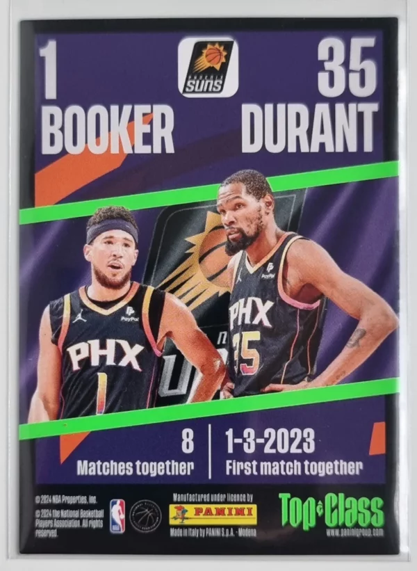 2023-24 Panini Top Class #233 Devin Booker/Kevin Durant – Image 2