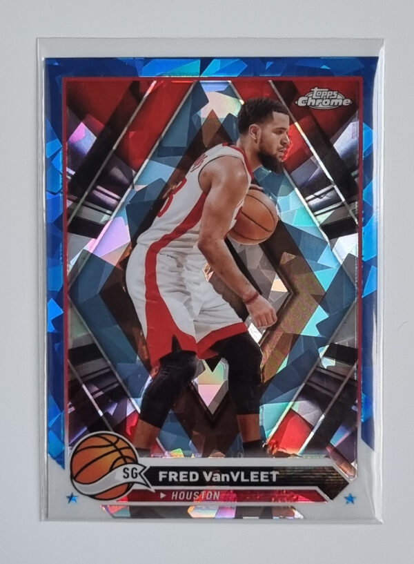 2023-24 Topps Chrome Blue Basketball Refractors #126 Fred VanVleet