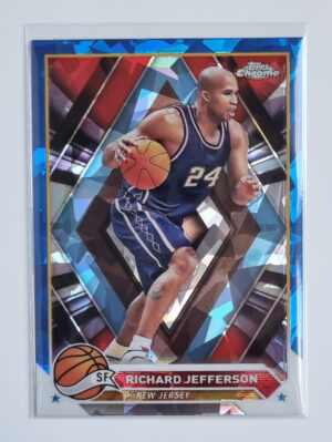 2023-24 Topps Chrome Blue Basketball Refractors #192 Richard Jefferson