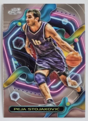 2023-24 Topps Cosmic Chrome #108 Peja Stojakovic