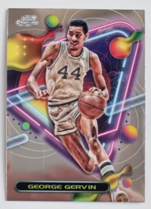 2023-24 Topps Cosmic Chrome #115 George Gervin