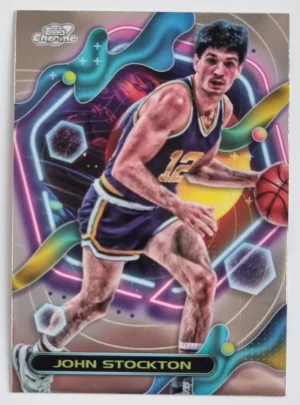 2023-24 Topps Cosmic Chrome #147 John Stockton