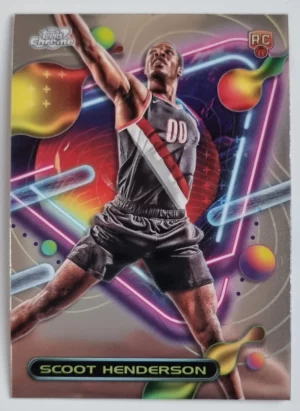 2023-24 Topps Cosmic Chrome #153 Scoot Henderson RC