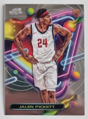 2023-24 Topps Cosmic Chrome #179 Jalen Pickett RC