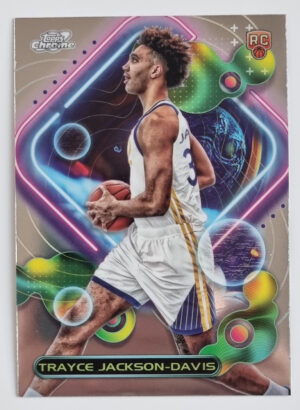 2023-24 Topps Cosmic Chrome #196 Trayce Jackson-Davis RC