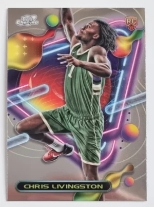 2023-24 Topps Cosmic Chrome #197 Chris Livingston RC