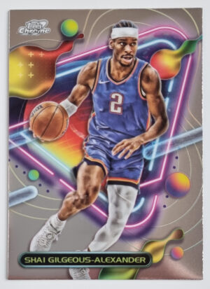 2023-24 Topps Cosmic Chrome #29 Shai Gilgeous-Alexander