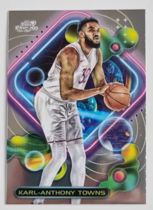 2023-24 Topps Cosmic Chrome #74 Karl-Anthony Towns