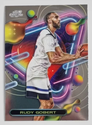 2023-24 Topps Cosmic Chrome #75 Rudy Gobert